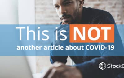 This is not another article about COVID-19