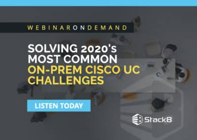 Solving 2020’s Most Common On-Premises Cisco UC Challenges